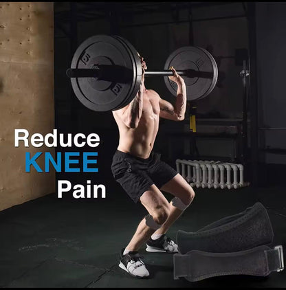 2 Pack Patella Knee Brace - Knee Support and Pain Relief Running Hiking Basketball Jumpers Knee Tendonitis Adjustable Strap Patellar Tendon Stabilizer